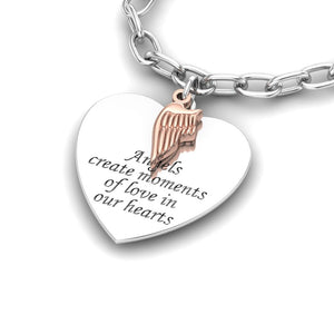 "Angels" Silver Bracelet