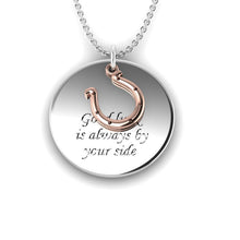 Load image into Gallery viewer, &quot;Luck&quot; Silver Necklace
