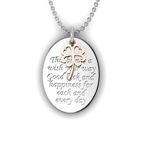 "Wishes" Silver Necklace